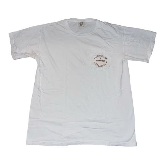Comfort Colors White Graphic Tee - Washed Medium, Fits Like Small. - Picture 4 of 4